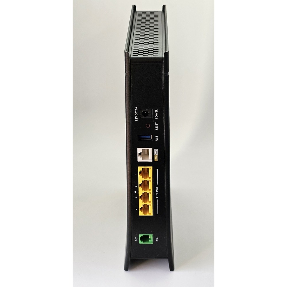 CenturyLink ZyXEL C3000Z DSL Modem Wireless Router & OEM Power Adapter - Picture 3 of 6